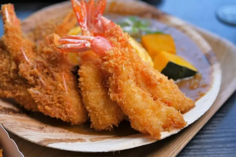 波特多日本咖哩屋｜生食級炸蝦咖哩飯！下重本生食級炸海鮮新口感！台中咖哩推薦、北屯咖哩推薦、北屯日式推薦、大坑咖哩推薦、北屯海鮮推薦