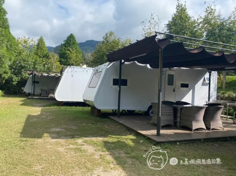 【親子旅遊】綠意環山家庭輕旅|南庄雲水山莊住宿-露營車-上集|苗栗新竹兩天一夜