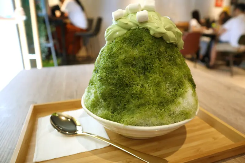 新竹竹北｜好好-咖啡館｜創意日式抹茶刨冰