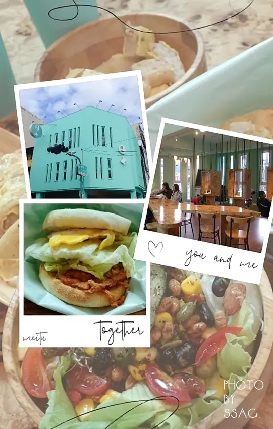 【台南早午餐】日十。西門店 在鞦韆上吃早餐