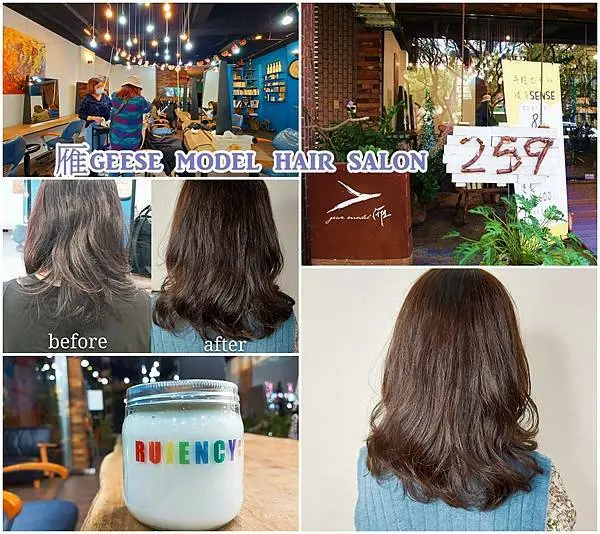 雁geese model hair salon 左營店
