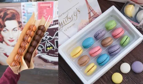 筑可串串燒蛋糕 / 馬卡龍，大林下午茶，只賣平日傍晚時分，限時是殘酷的!