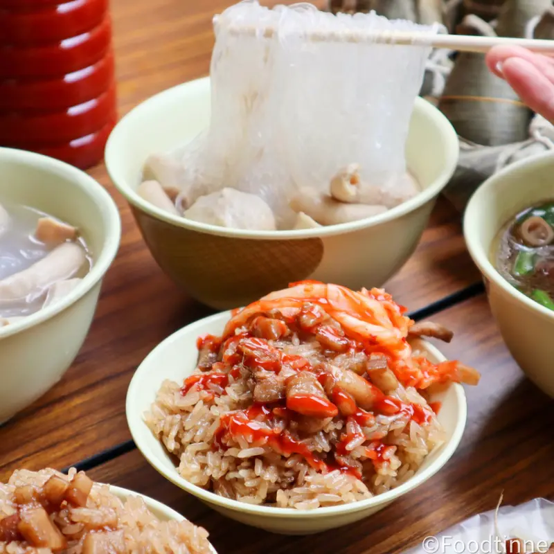 【福源專業油飯 豬腸冬粉｜三重隱藏美食 】三重人仁愛街美食 超高cp 三重古早味小吃 三重早餐 在地人推薦 巷弄美食