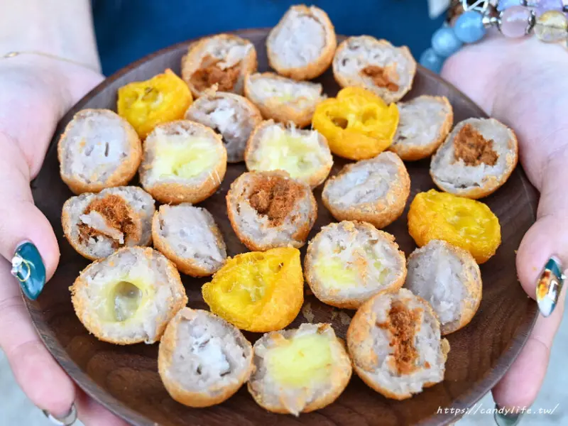 廖芋球｜台中芋球專賣店，現炸手作芋球，還有QQ金瓜球，五種口味任你選，每日限量販售～