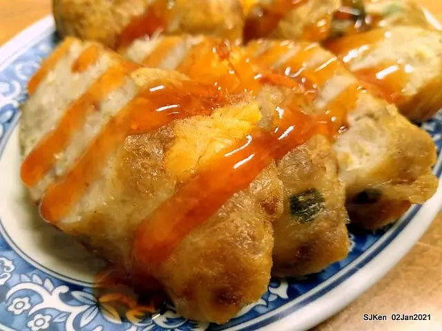 (金山老街周邊美食)「福建沙縣小吃」--- 招牌古早味三絲卷、乾拌麵與扁食湯，福建風味獨特好好吃!