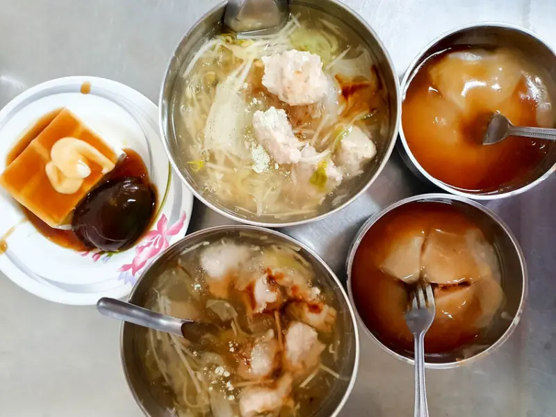 【嘉義小吃】民權魚羹小吃店 在地人推薦老店 肉圓/魚羹