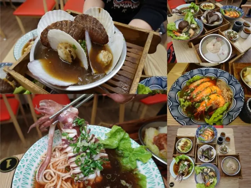 〖蒸愛炊〗旗津來的霸氣海鮮！打卡名菜“扇貝花”、20公分海大蝦、新推出“整尾大花枝 - 艾瑪▪ 享受吃喝玩樂札記