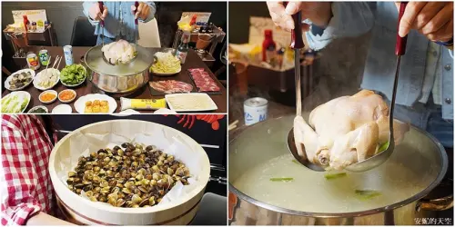 [ 新莊必吃 韓雞雞•江原道-宗음식《含吃一隻雞》]韓國道地鍋物　巨無霸5.5斤蛤蠣鍋　獨家夢幻裱花蛋糕預約專屬贈送 - 安妮的天空