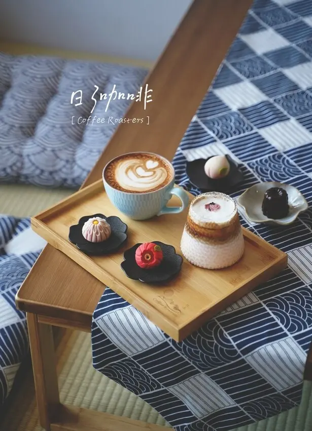 【苗栗咖啡廳】頭份自強路上新開幕『日3咖啡焙煎所』，日式風格環境，甜點以日式上生和菓子為主，還有順口好喝的百元咖啡拿鐵！ - 阿華田的美食日記
