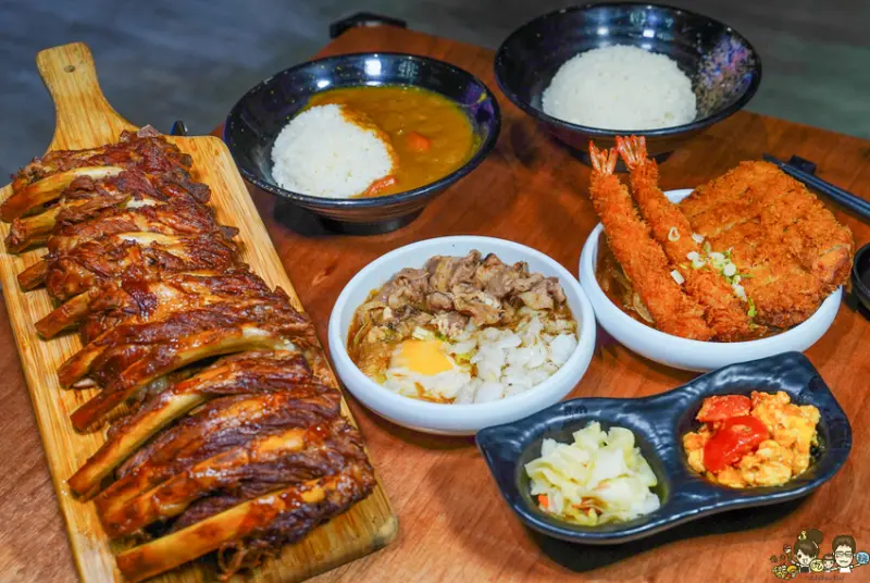 隱藏版限量肋排大盛超霸氣限量20組，免百元之瘋丼·丼飯 X 獨門滷肉飯丼飯 - 跟著尼力吃喝玩樂＆親子生活