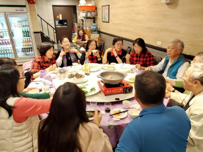 中壢客家美食-豐聖樓客家菜-合韻合唱團迎新聯歡