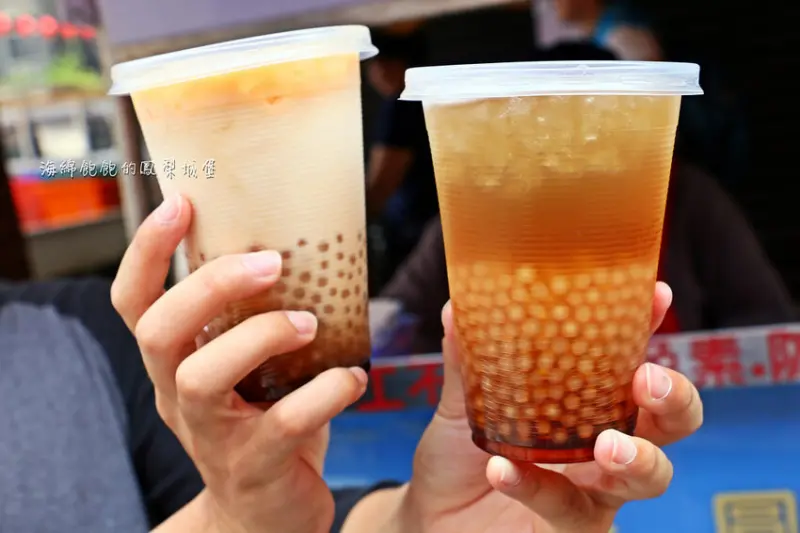 七堵粉圓冰｜古早味粉圓冰一杯只要25元，加香蕉油超特別！菜單價位