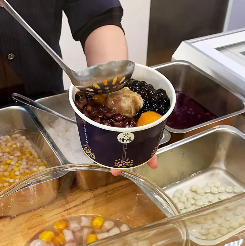 台北新莊站│清原芋圓：芋頭控必吃，吃不完的芋泥芋球芋圓│新北新泰店【附菜單】