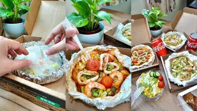 【必勝客 Me time 新美食觀】吃 Pasta Hut 紙包筆管麵 讓厭世激盪出勇士魂！