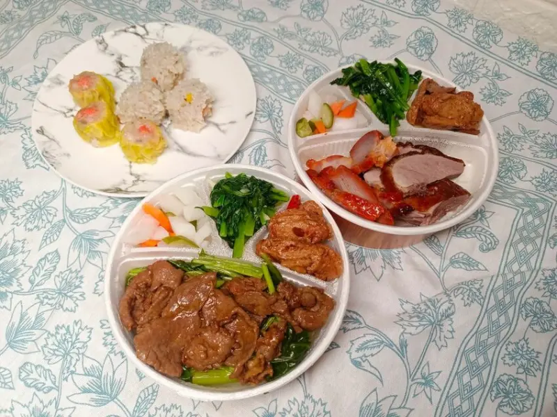 (西門町美食)台北市老牌港式飲茶推出CP值超高的百元便當,其他餐點外帶打8折優惠-港九香滿樓 @Nancy將的生活筆計本