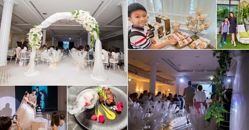 【臺南宴會】白色系歐式婚禮，可容納35桌的空間，適合宴會、會議及尾牙，活動包場也超合適~涵花庭會館   - 南人幫