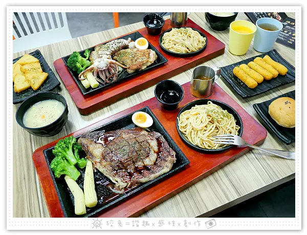 [台南食記] 嬉遊饌~台南平價牛排推薦！壽星、學生、外帶皆享優惠！無限供應濃湯、冷飲、咖啡、沙瓦、冰淇淋！(文平店)