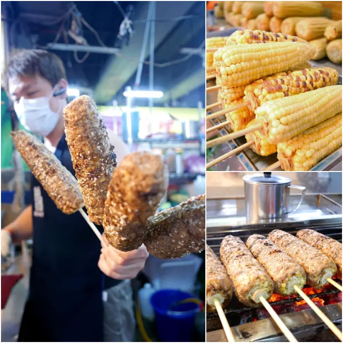 宜蘭》夜市超人氣烤玉米！一咬就噴汁，玉米粒飽滿香甜，再塗上令人欲罷不能的獨門醬汁，讓你越咬越香～ @捲捲頭 Wonderful 品味。生活