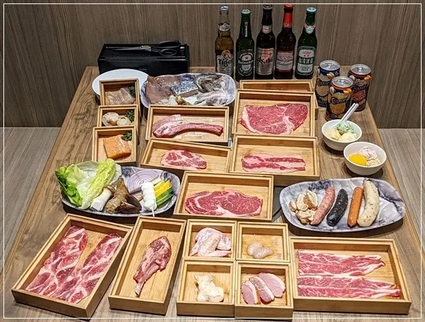 【大里】本格和牛燒肉放題 多樣燒肉鍋物食材、海鮮、啤酒、哈根達司、COLD STONE、明治冰淇淋吃到飽