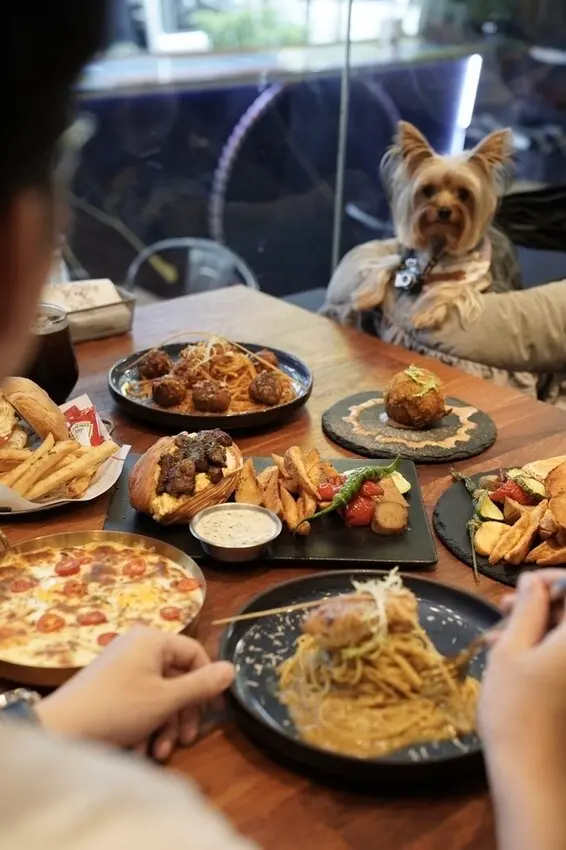 Eat enjoy意享美式廚房 - 全新菜單登場！必點流芯炸蘇格蘭蛋、酥炸洋蔥花，螞蟻人最愛芒果百香優格千層，新店美食，寵物友善餐廳推薦