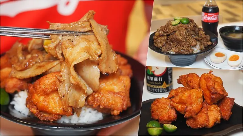 【義享天地美食】超大份量燒肉丼 巨大炸雞塊～不用花大錢讓你飽到美丁美當！【味一亭 烏龍麵 日式丼飯 定食】附菜單價位