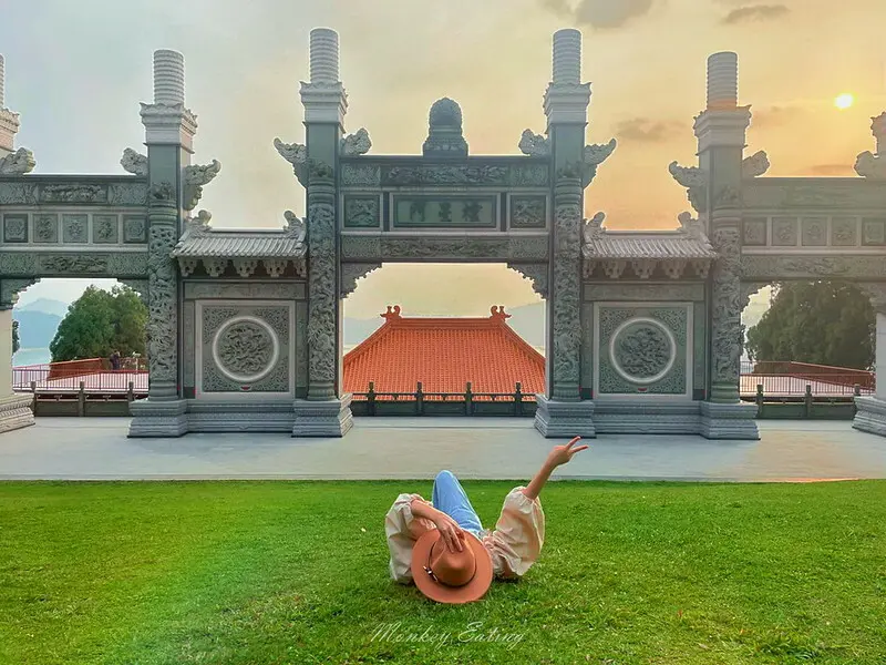 【南投景點】日月潭文武廟│景觀平台看夕陽超美，必訪IG打卡隱藏版景點！南投一日遊推薦