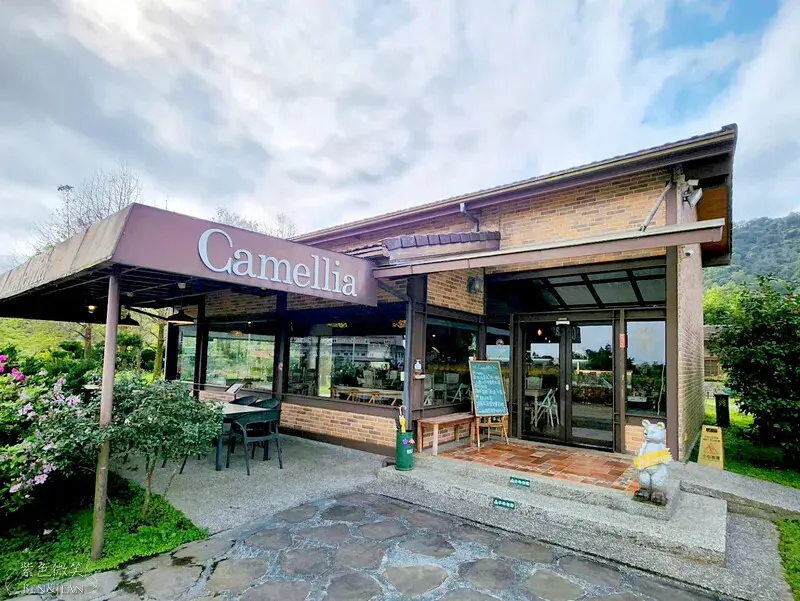 宜蘭縣冬山鄉Camellia 法式甜點/義式咖啡》隱身山裡的咖啡館，必吃雙人甜點套餐，有可愛的Duffy作伴
