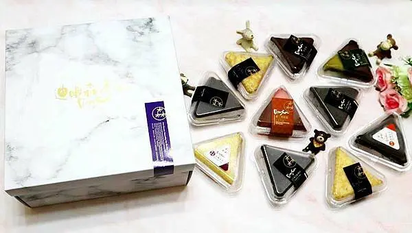 愛玩客推薦~『迪爾森戀人-森三角蛋糕.法式烘焙點心』精品甜點,獨創最方便享用的森三角千層蛋糕,店內各式甜點任你配隨你搭,送禮必買！