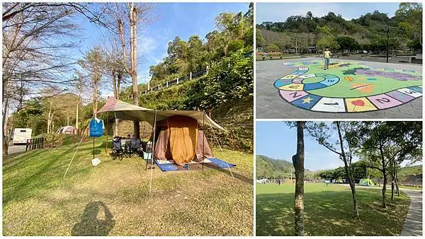 苗栗.三灣-水漾森林露營區，平地寬廣大營區，不用上高山也有森林系，草皮腹地超寬廣，小孩們放電最佳營區-NO.68