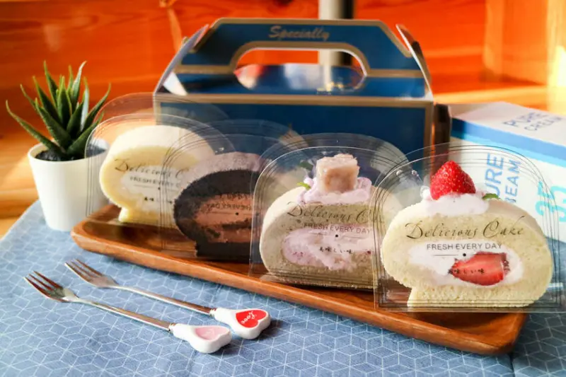 【高雄生乳捲推薦】巧匠の餐車 日本福岡鮮奶油  職人手作低糖生乳捲