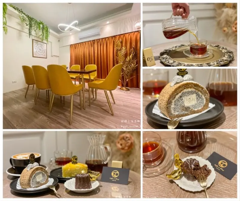 【咖啡這件事Coffee&Things】2021左營咖啡廳推薦，網美法式輕奢風環境裡喝下午茶，寵物友善聚餐好地方！最新菜單