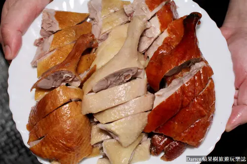 桃園甘蔗雞推薦|鋐福雞鴨饌好吃甘蔗雞鴨/拼盤混搭超澎湃(大湳市場美食)