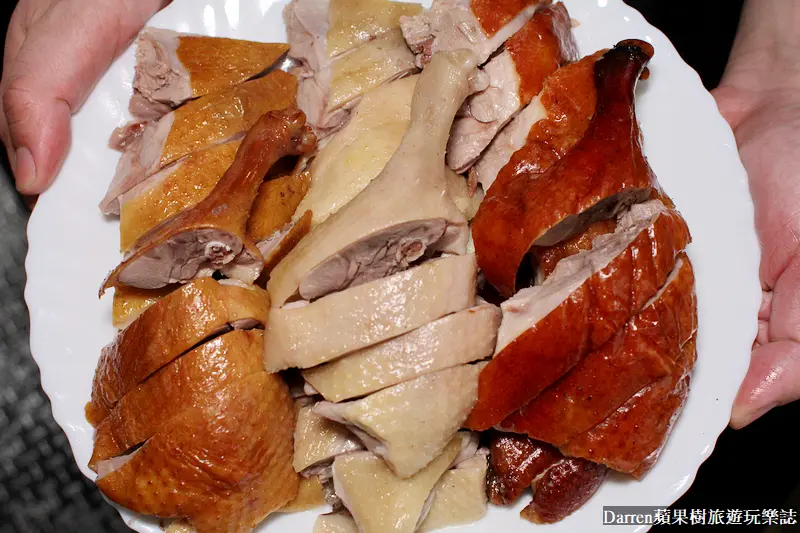 桃園甘蔗雞推薦|鋐福雞鴨饌好吃甘蔗雞鴨/拼盤混搭超澎湃(大湳市場美食)