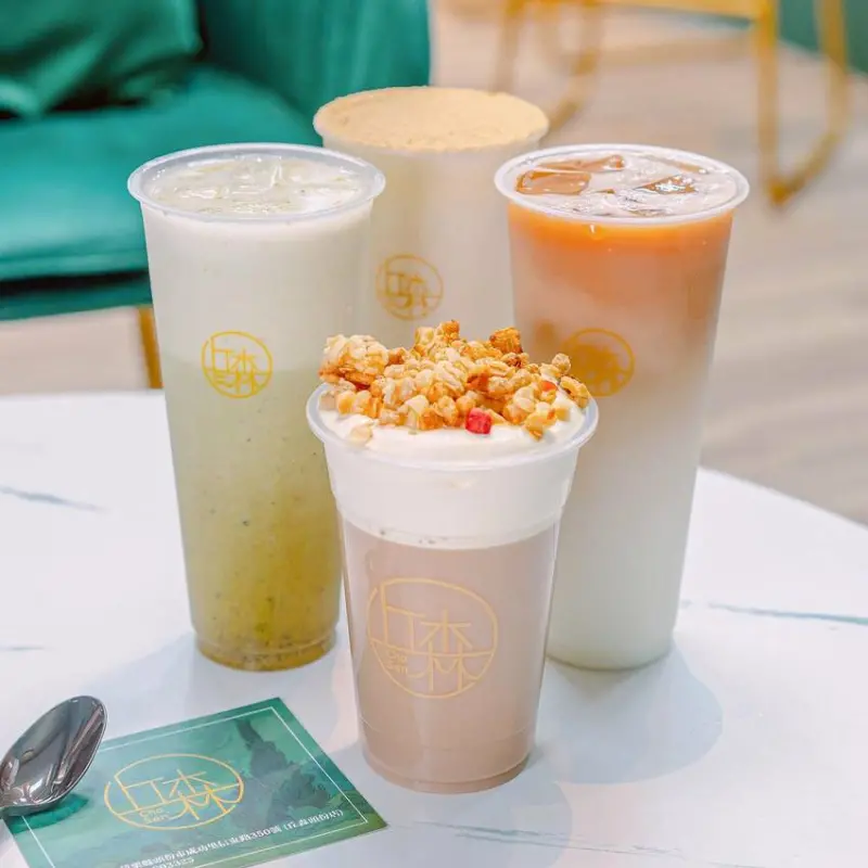 茶飲界的文藝復興，每日限量20杯的新鮮起司奶蓋必點 | 【苗栗 頭份市】丘森茶室頭份店