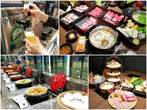 《高雄美食》木櫃工廠創意鍋物（麗尊酒店）❤超澎湃海鮮百匯吃到飽，不論平日假日都只要588！！