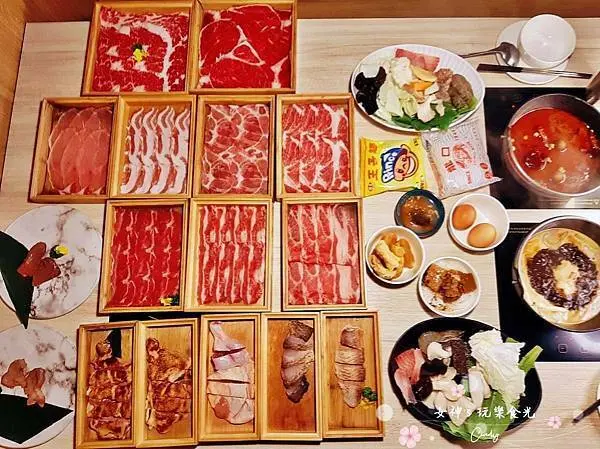 台北鍋物推薦》免800就能享受和牛吃到飽？！主打冷藏熟成肉品及60多種食材 ‧ 冰淇淋飲料無限享用【日暮裏冷藏和牛鍋物放題】