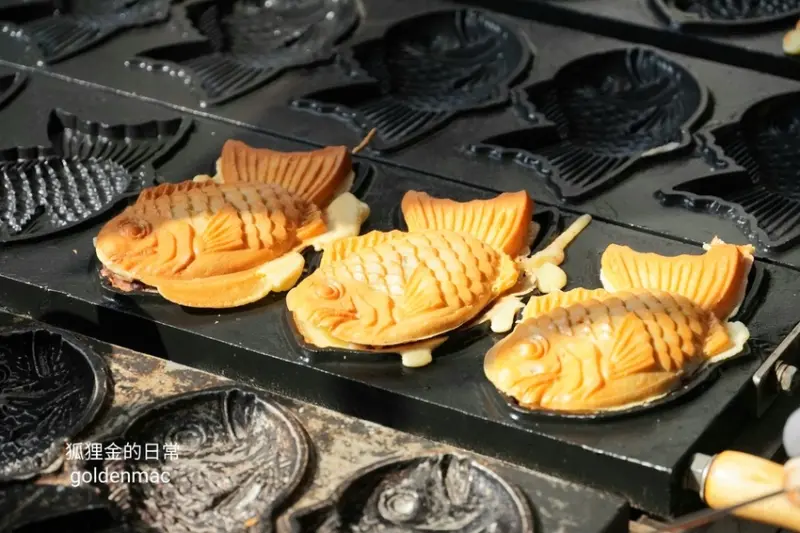 台中美食 │ 有鳴鯛魚燒 每週神秘出沒兩天師承日本正宗日式鯛魚燒 不能出國也能品嚐到 靜崗抹茶風味抹茶控必點