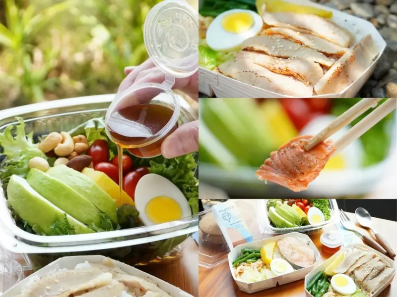 台中美食 │ MEAT輕食水煮便當 90元起5配菜1主菜吃的美味又健康 減醣、減重、低卡、少油少鹽都很推薦