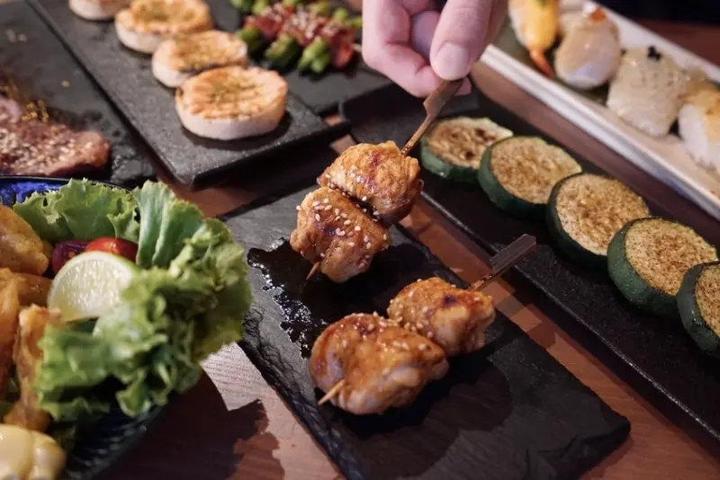 kokoni串丼小酒場 - 精緻串燒，頂級握壽司，台北大安區新開幕居酒屋，信義安和站美食介紹