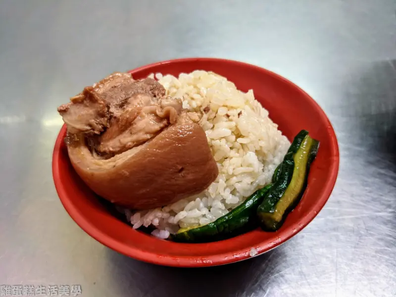 【彰化食記】永福爌肉飯老攤 - 肥而不油，在地人推薦的腿庫飯