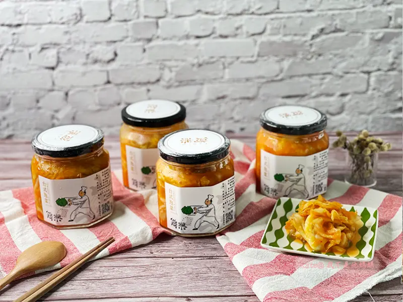 餚樂手作台式泡菜 融合彰化二水鄉的在地食材 無添加 純手工 天然發酵吃的更安心