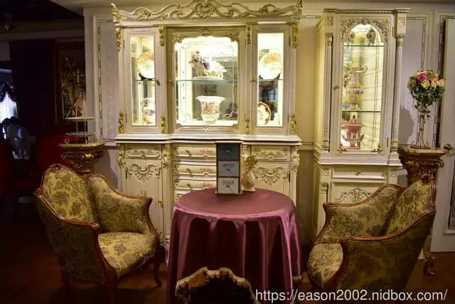 桃園美食推薦。天鵝堡雅歌下午茶。來自世界各國的瓷器博物館，享受貴婦級下午茶