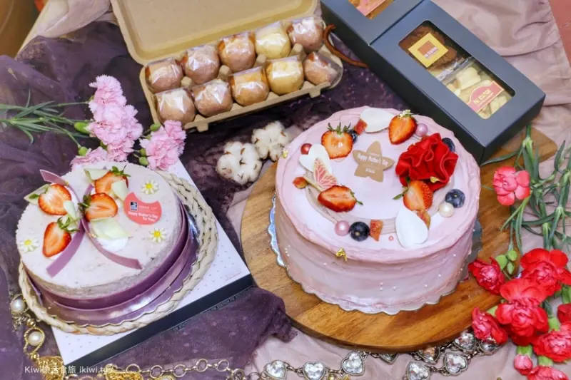 彰化母親節蛋糕推薦｜馥漫麵包花園彰化門市，推薦母親節主題蛋糕、另類禮盒伴手禮 - Kiwi 樂活食旅