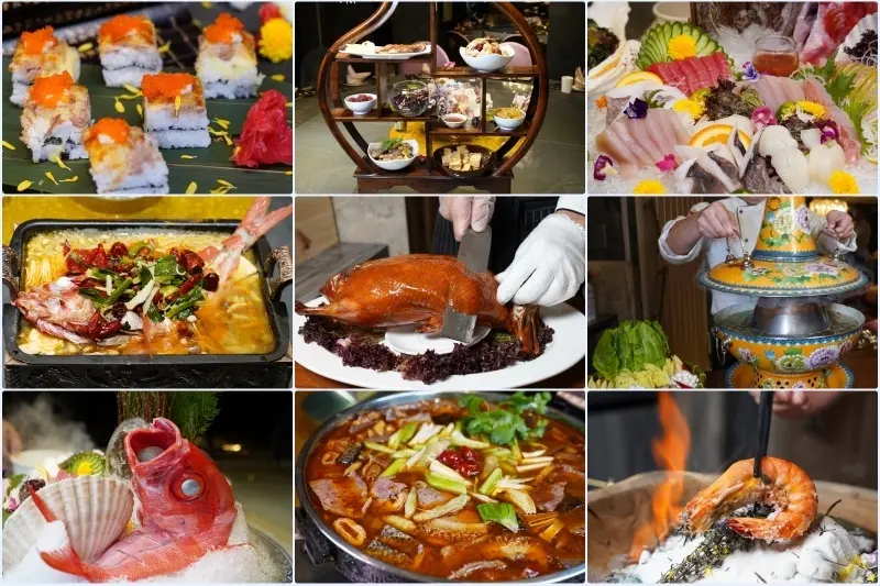 忠孝復興站│東方富御精緻料理 浮誇中餐廳 餐點一進包廂必有驚呼聲 擺盤浮誇 、環境絕美 、餐點美味 快門狂按無法停歇