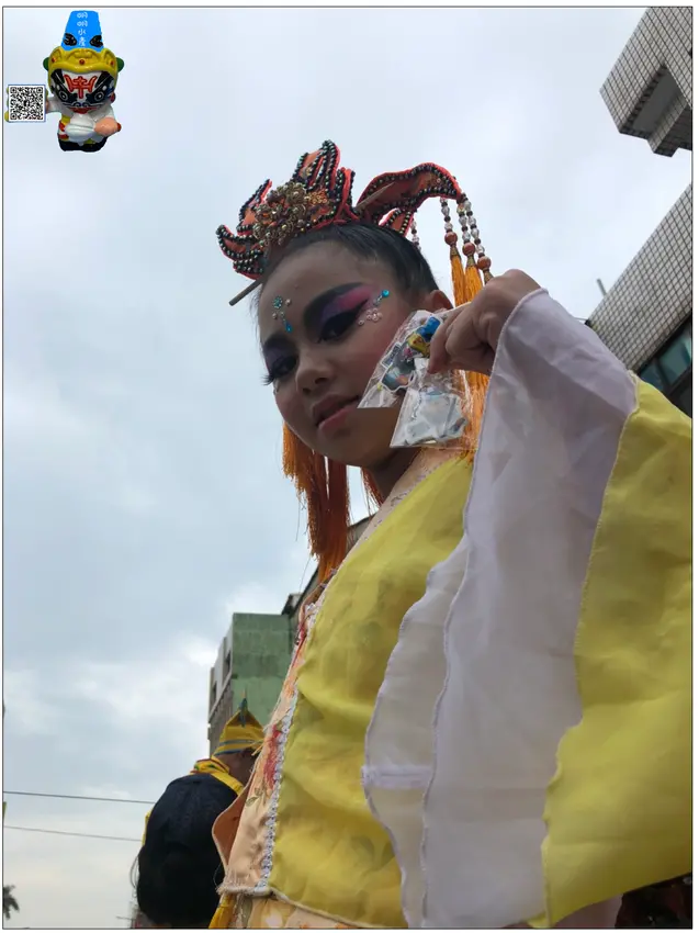 嘉義縣朴子天公壇真人藝閣遊行