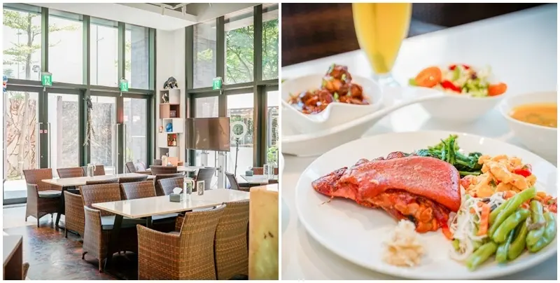 Kg Dreamer Garden Café 袋鼠夢咖啡  ▏內湖Ikea旁的無國界料理餐廳 高質感大理石主題風格。椒麻豬仔骨大理石飯 鹹香四溢超下飯。內湖美食