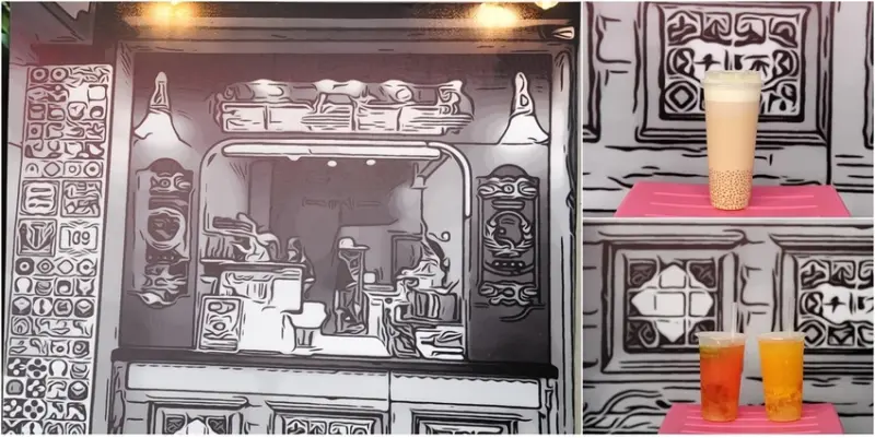 新竹中正台夜市 Hi 手搖飲專門店。嗨今天要來喝杯特色水果茶