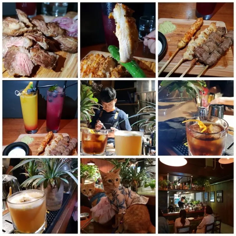 【花蓮.市區】寵物友善谷慕滋餐酒館。藝人張震嶽開的店。深夜美食燒烤+調酒營業至凌晨兩點