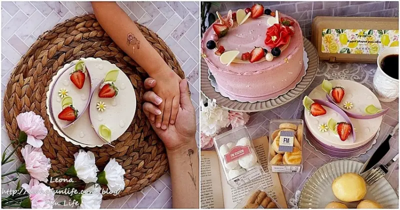 台中太平母親節蛋糕推薦|馥漫麵包花園-粉嫩夢幻的紅馨皇冠、口感綿密的與你香芋，早鳥預購贈精美保冷袋、享折扣優惠喔!