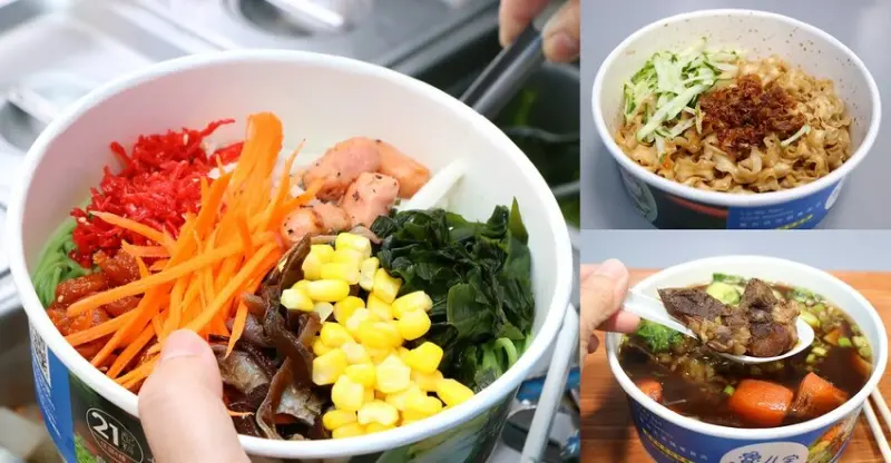 【高雄】老魯記 魯八宝涼麵 高雄旗艦總店‧7種麵體X21種配菜X6種醬料，涼麵也能吃的繽紛有創意